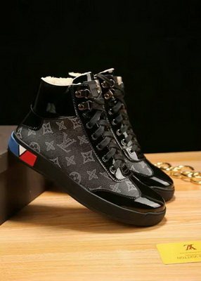 LV High-Top Fashion Men Shoes--091